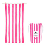 Large Dock & Bay Quick Dry Towels: Phi Phi Pink