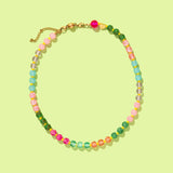 Grace Multi-Colored Beaded Necklace