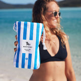 Large Dock & Bay Quick Dry Towel: Bondi Blue