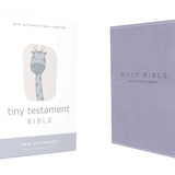 NIV Tiny Testament Bible New Testament Leathersoft Blue