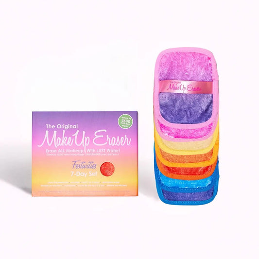 7-Day Reusable Makeup Eraser Set (Festive)