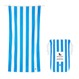 Large Dock & Bay Quick Dry Towel: Bondi Blue