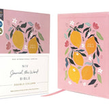 NIV Journal The Word Bible, Double-Column Leathersoft