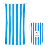 Large Dock & Bay Quick Dry Towel: Bondi Blue