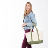 Medium Metallics Classic Canvas Totes