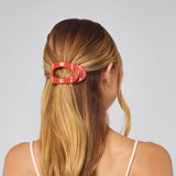 Cherry Recycled Plastic Flat Cloud Clip