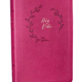 KJV Ultra Thinline Holy Bible Pink Leathersoft