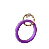 Acrylic Key Ring- Purple