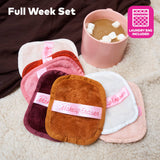 7-Day Reusable Makeup Eraser Set (Hot Cocoa)