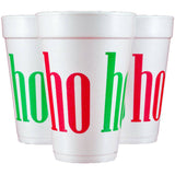 Christmas Styrofoam Cup 10 Pack Sleeve {ho ho ho wrap}