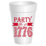 Party Like Its 1776 Styrofoam Cups