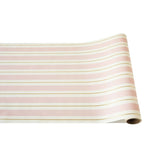 Pink & Gold Awning Stripe Runner - 20" x 25'
