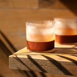 Whiskey Freeze in Wood (Set of 2)