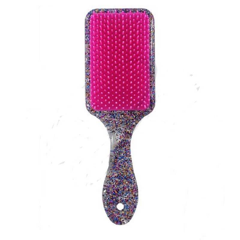 Square Hair brush with Mirror