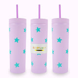 Lilac Stars 16oz Tumbler