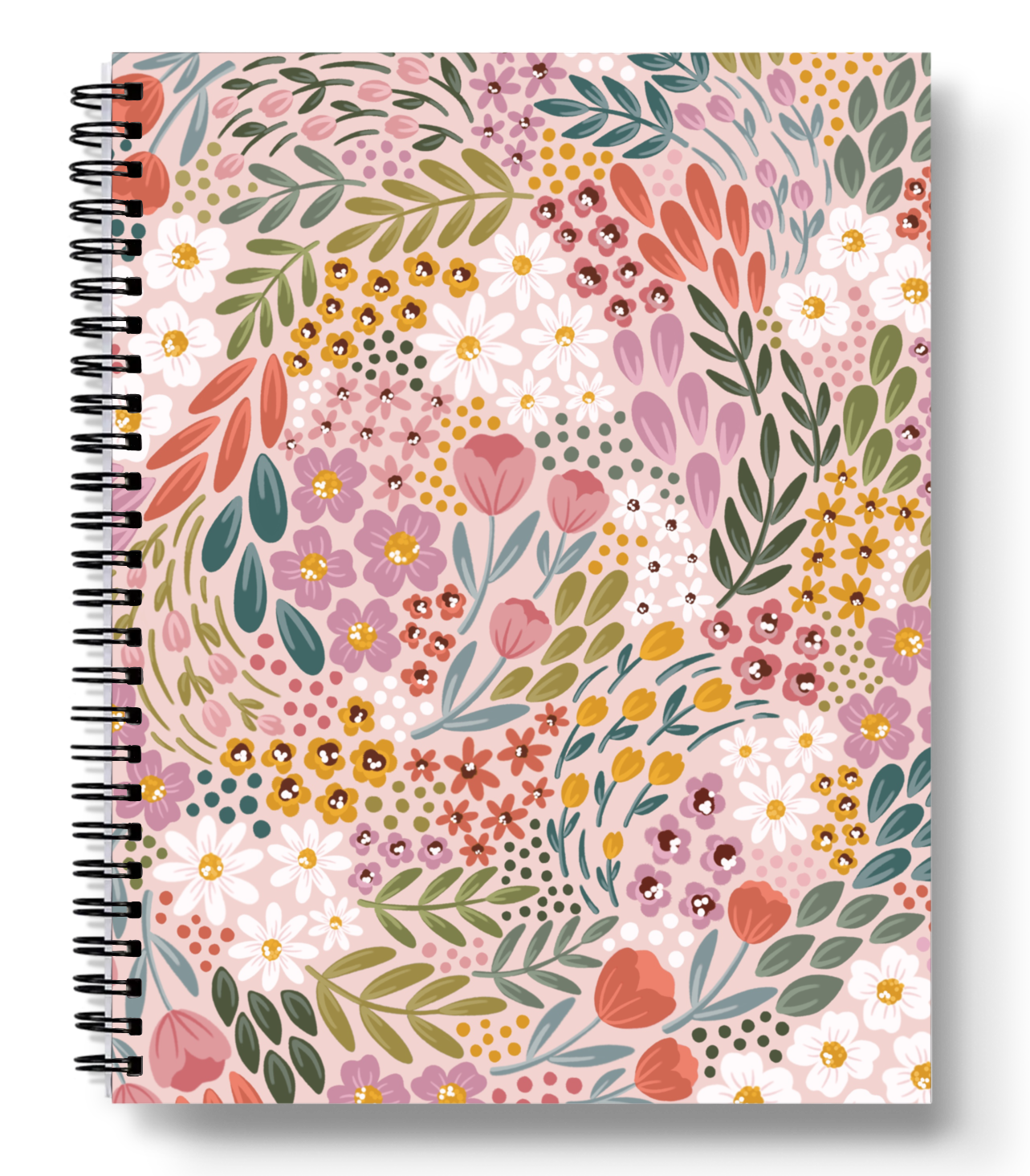 Summer Meadows Spiral Lined Notebook 8.5x11in.