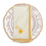 Cottontail Cloth Napkins w/ Bunny Embroidery (Set of 4)