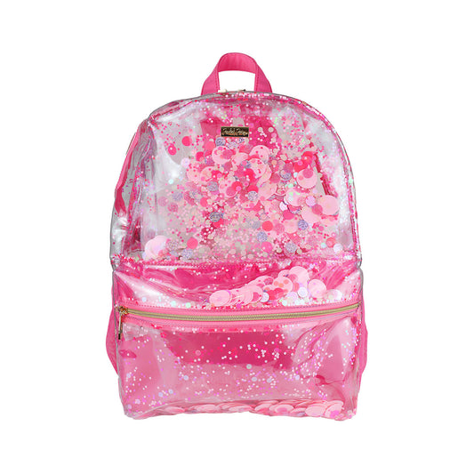 Pink Party Confetti LARGE Backpack