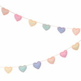 Felt Heart Garland
