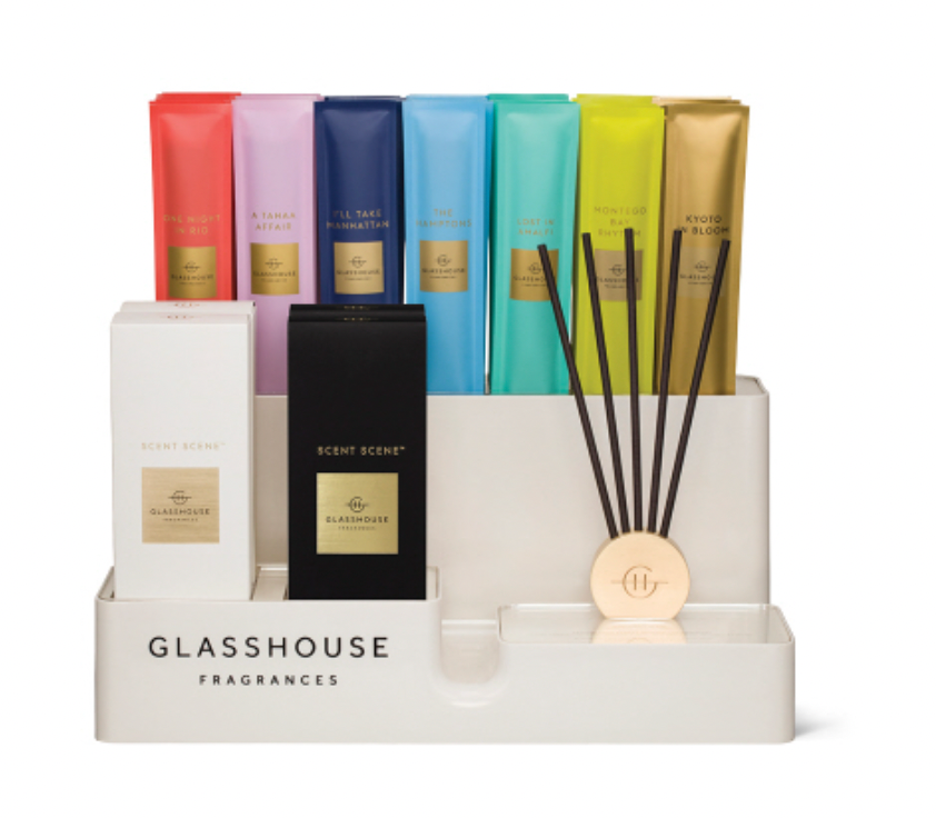 Glasshouse Scent Scene Gold Vessles