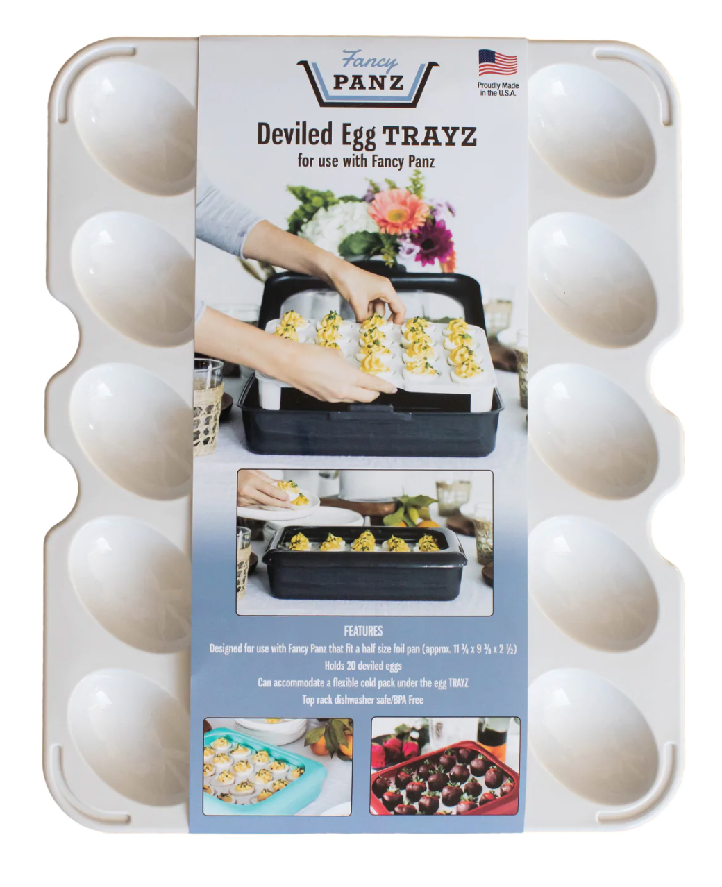 Fancy Panz Deviled Egg Tray, Insert