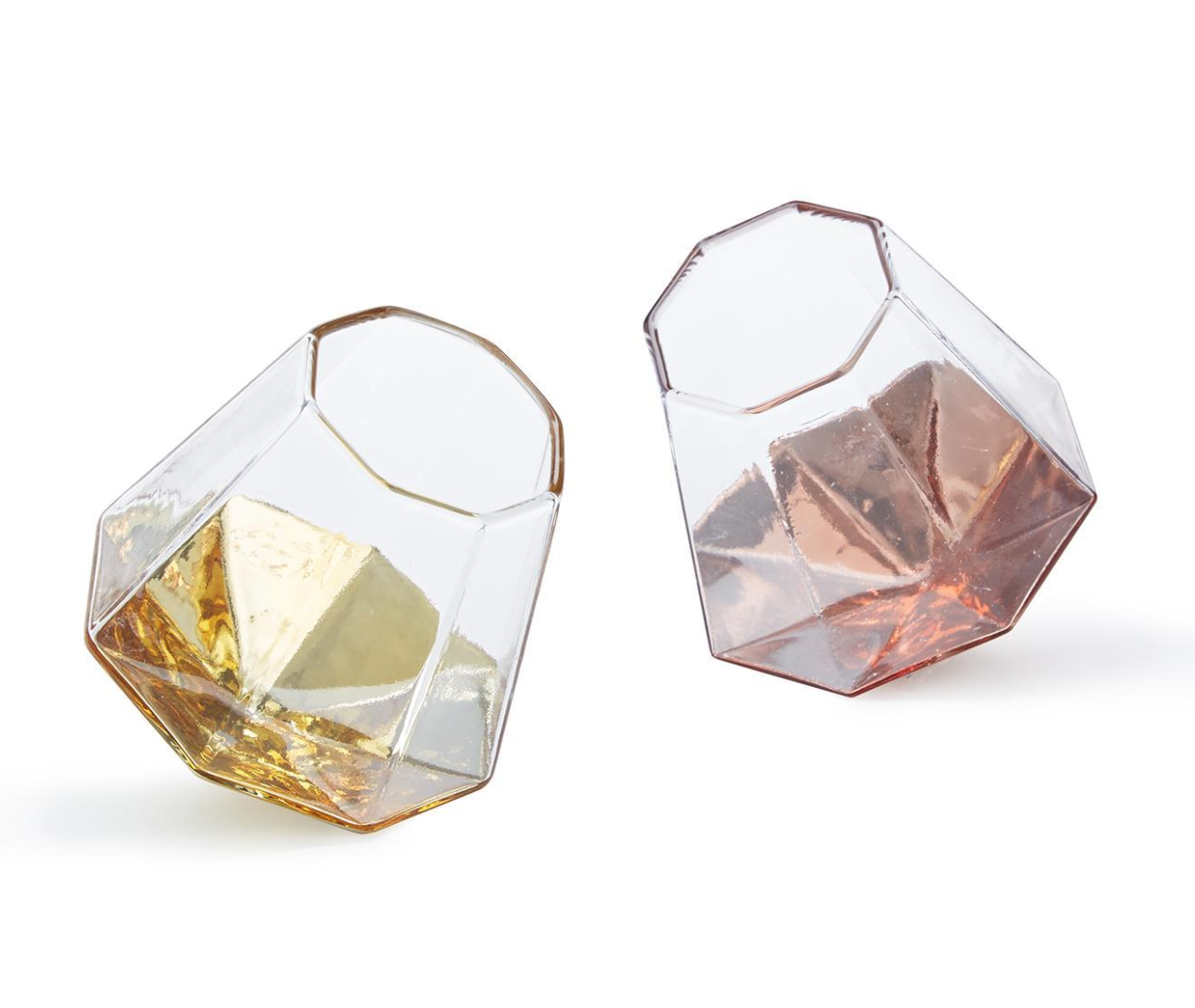 DIAMOND GLASSES ASST 2 COLORS