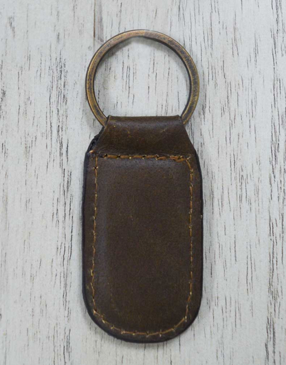 Men's Leather Keychain