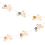 Wooden Bunny Garland
