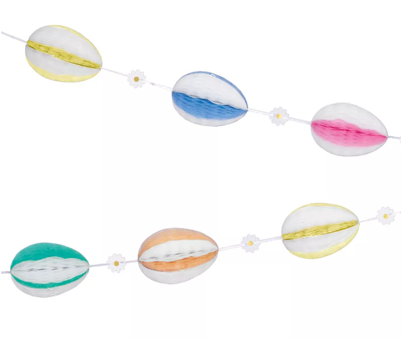 Honeycomb Egg Garland