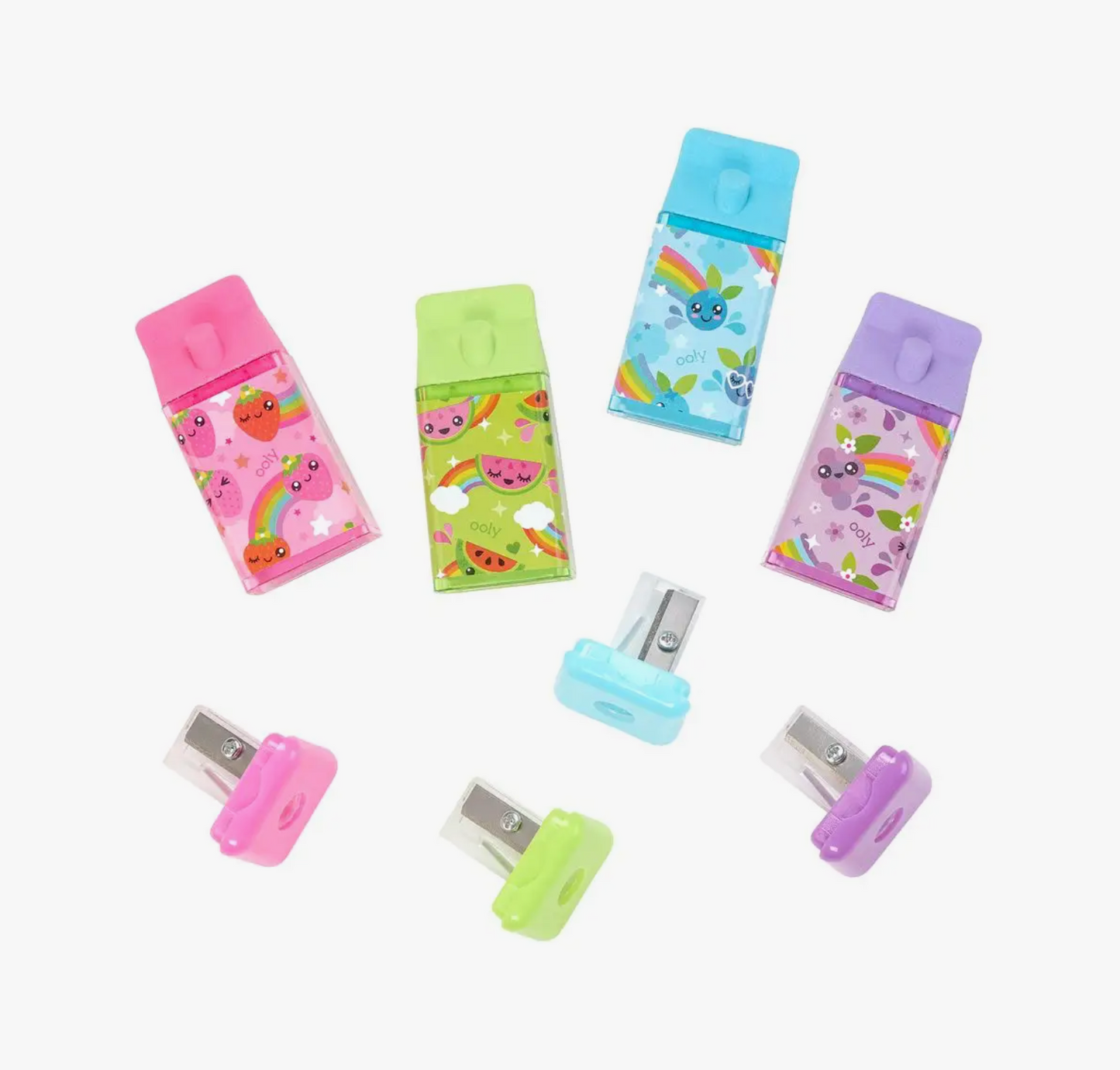 Lil Juicy Box Erasers/pencil sharpener