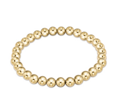 ENewton Classic 6mm Gold Bead Bracelets