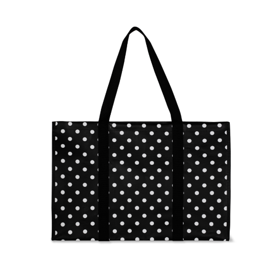 Picture Dot Large Grocery Tote
