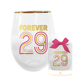 Birthday Stemless Wine Glass