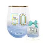 Birthday Stemless Wine Glass