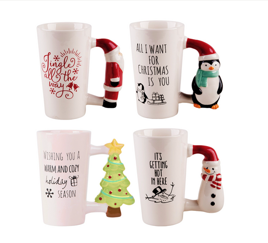 Holiday Handle Mugs