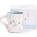 White Bunny Mug