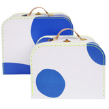 Blue Dot Suit Case