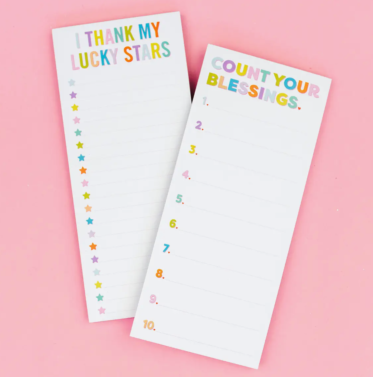 Blessings List Pad