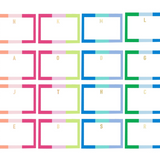 Initial Notecards