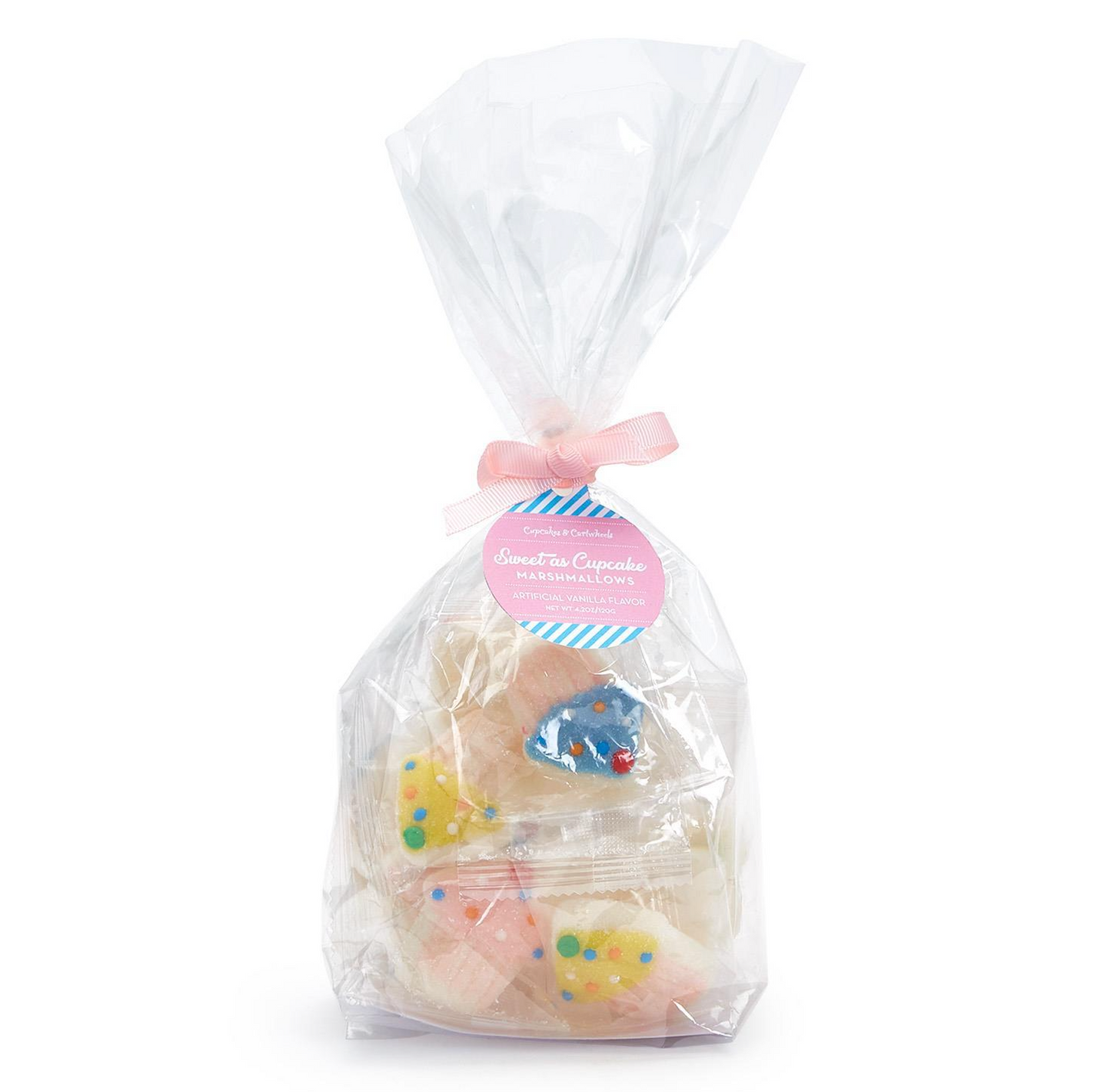 Cupcake Marshmallow Candy in Gift Bag