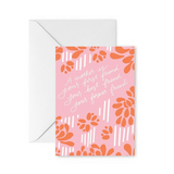 A Mother Is Greeting Card