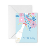 Pop the Bubbly Greeting Card