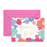 Praying For You Greeting Card
