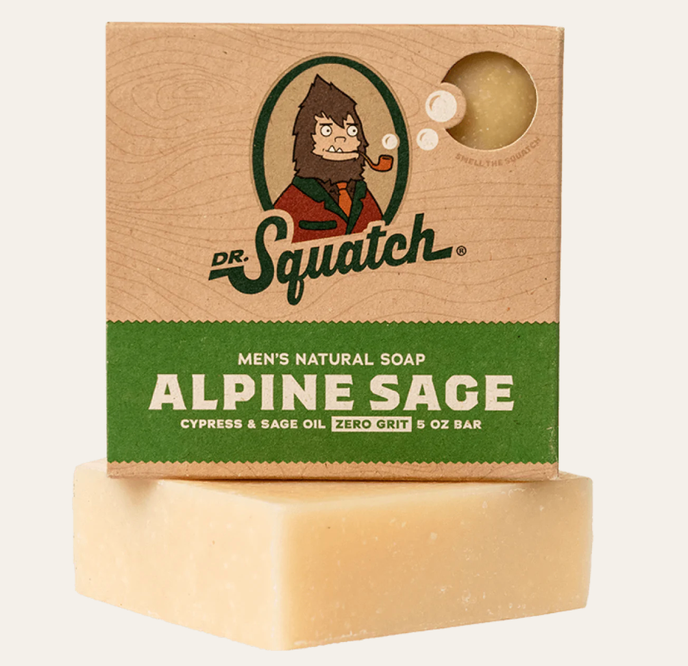 Dr. Squatch Bar Soap- Alpine Sage