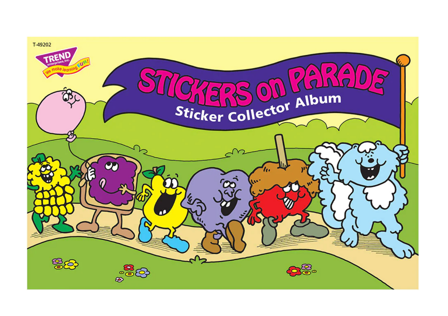 Scratch N Sniff Stinky Stickers- Stickers on Parade Sticker Book