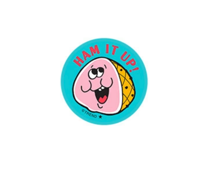 Ham It Up!, Ham scent Retro Scratch 'n Sniff Stinky Stickers®