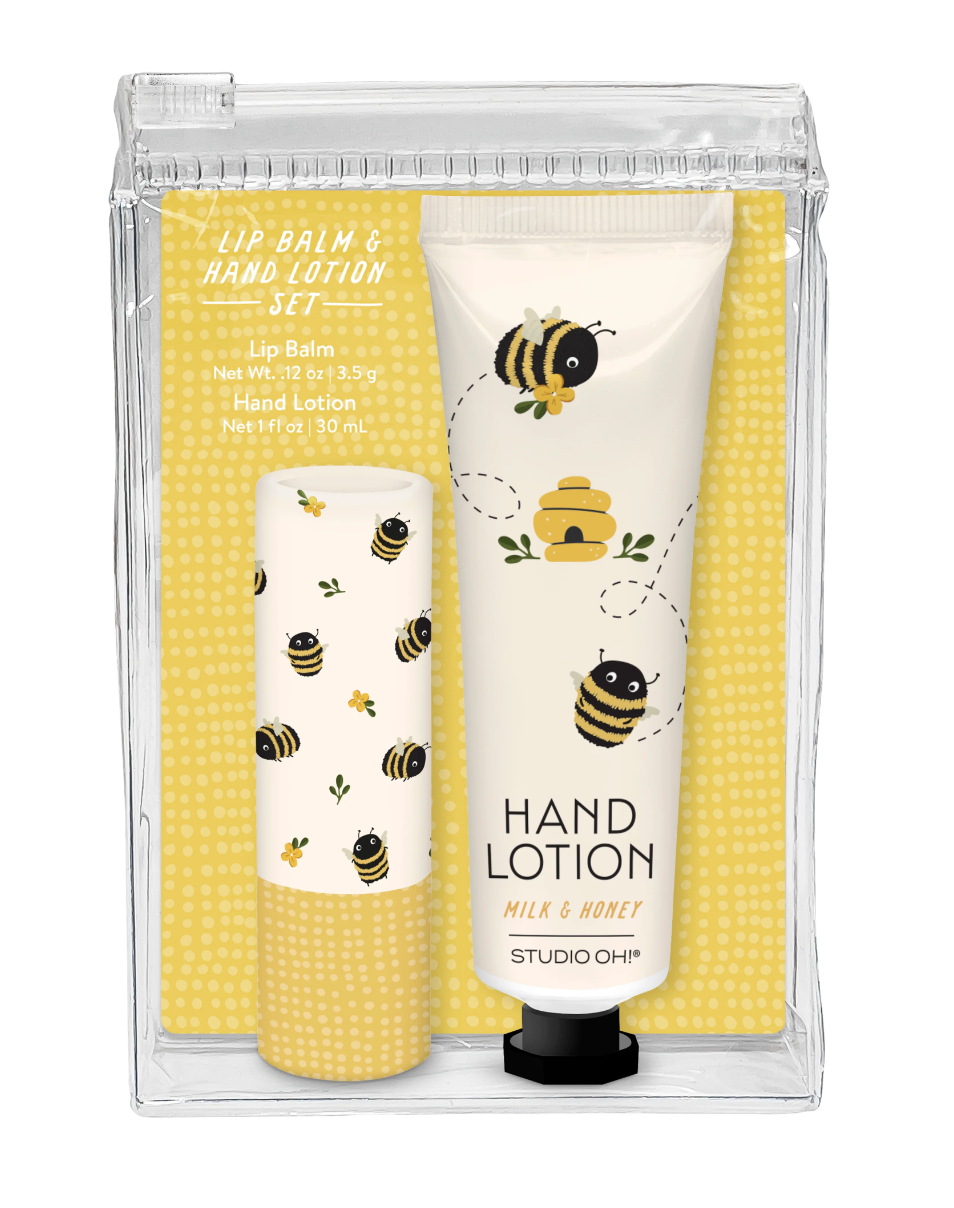 Buzzy Bees Lip Balm & Hand Lotion