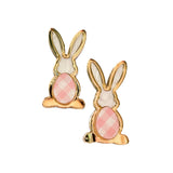 Lilliana Easter Bunny Stud Earrings