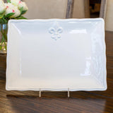 Fleur de Lis Platter