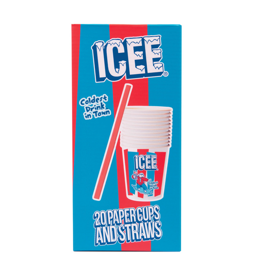 ICEE paper Cups & Straws